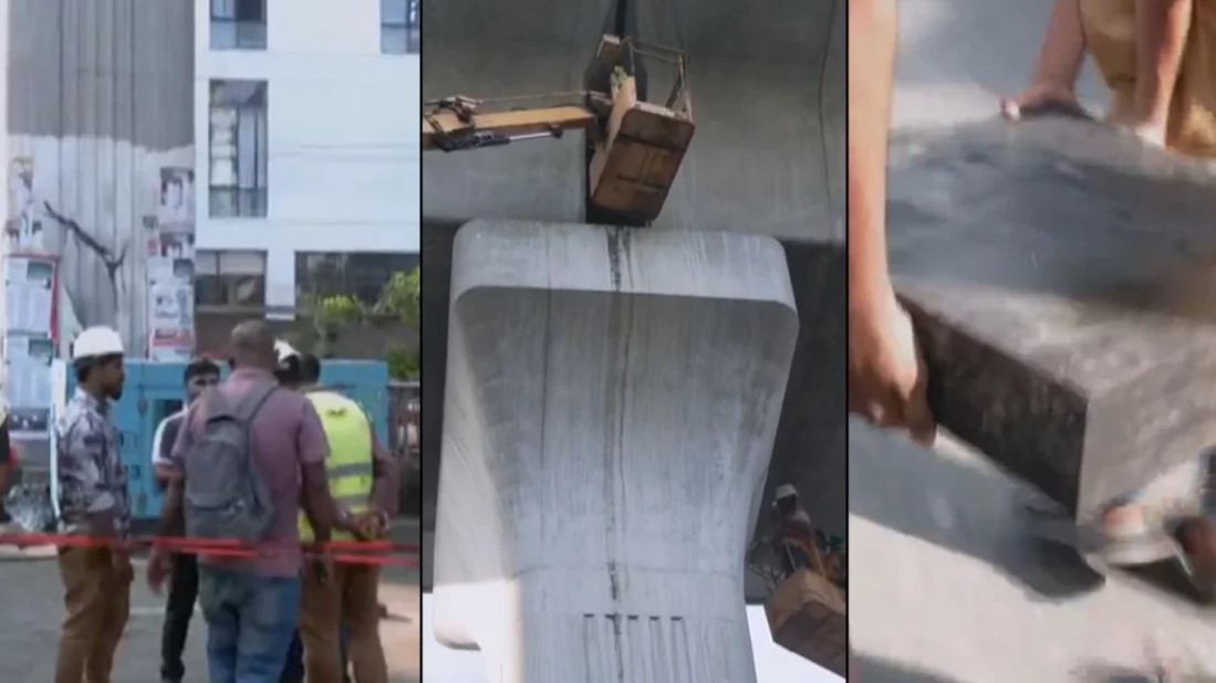 মেট্রোরেল চলাচল এখনও স্বাভাবিক হয়নি, চলছে বিয়ারিং প্যাড মেরামতের কাজ